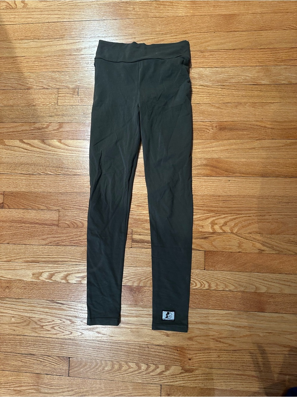 Celestial Bodiez Olive Fold-Over Waist Leggings